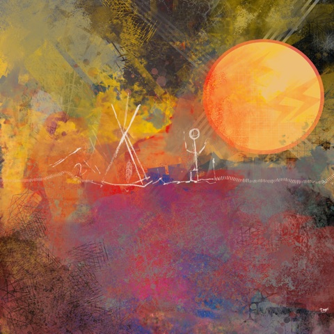 Abstract 8 — digital artwork by Tom Myer