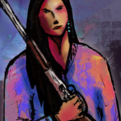 Defender — digital artwork by Tom Myer