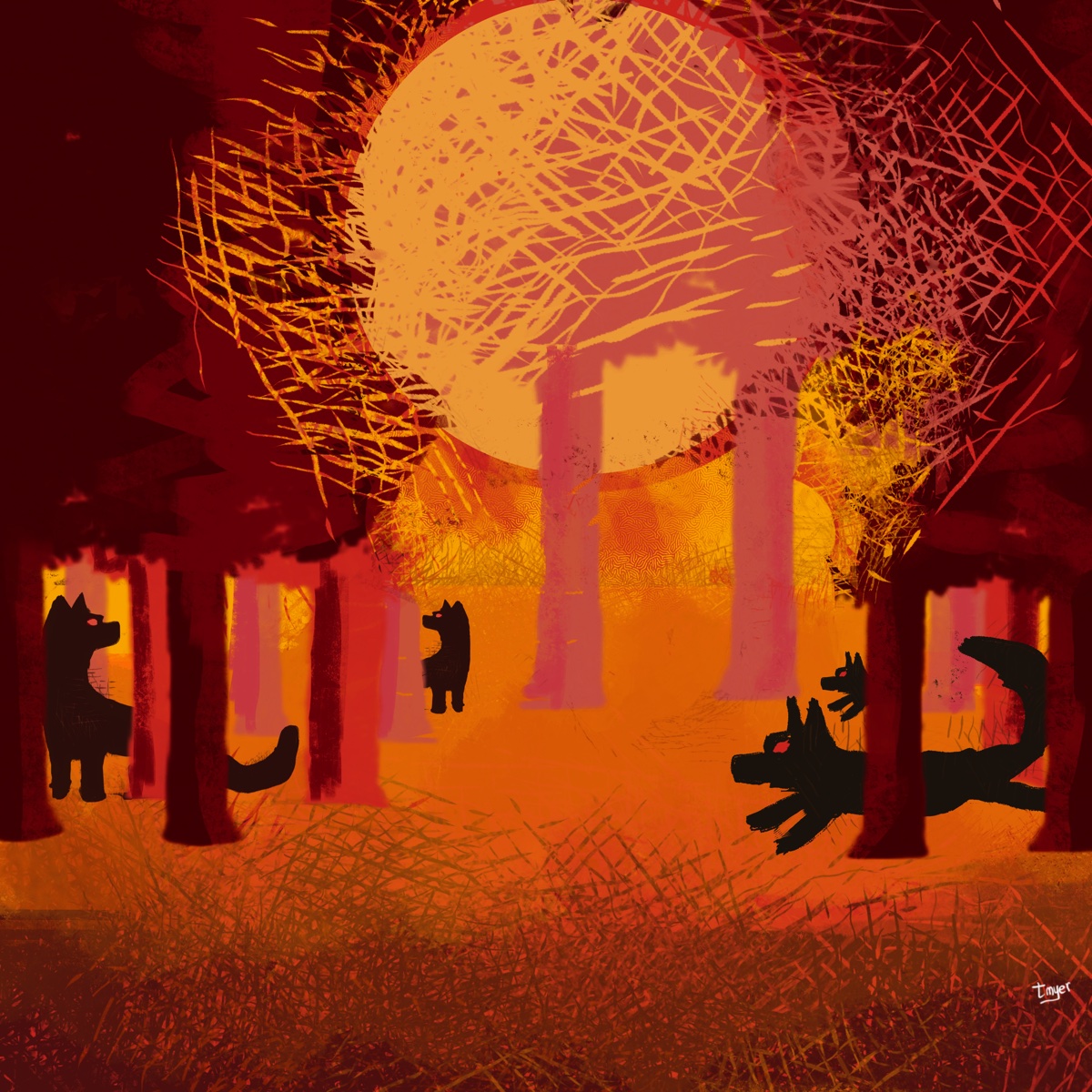 Free to Roam — digital artwork by Tom Myer