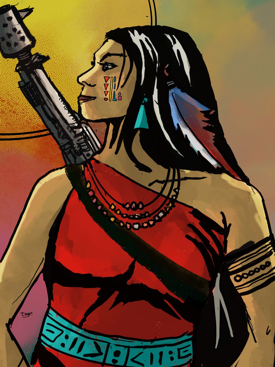 Futurism: Defiant Forever — digital artwork by Tom Myer