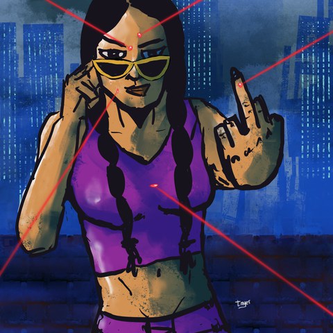 Futurism: Defiant — digital artwork by Tom Myer