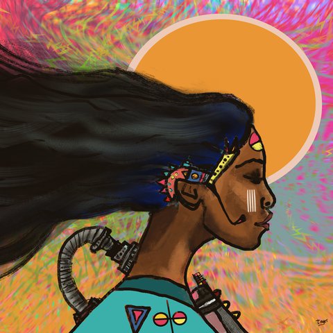 Futurism: In Command — digital artwork by Tom Myer