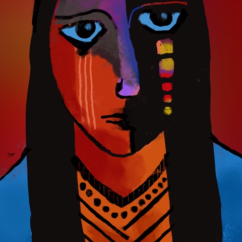 Grief — digital artwork by Tom Myer