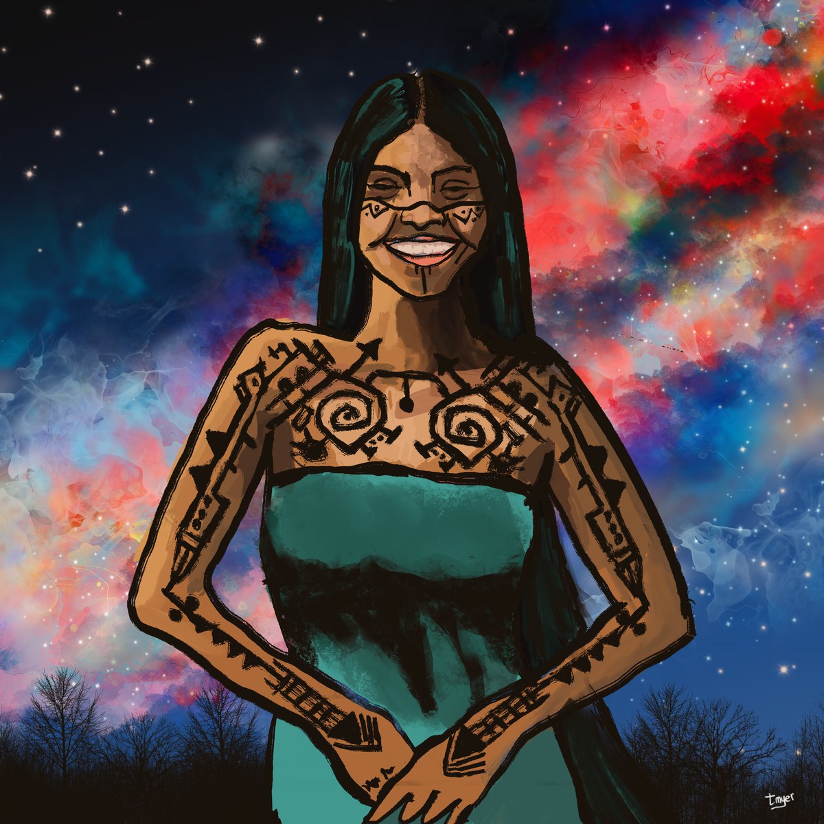 Joy — digital artwork by Tom Myer