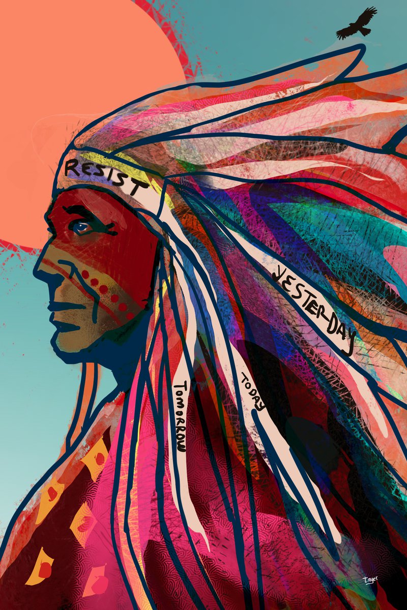 Resist: Yesterday, Today, Tomorrow — digital artwork by Tom Myer