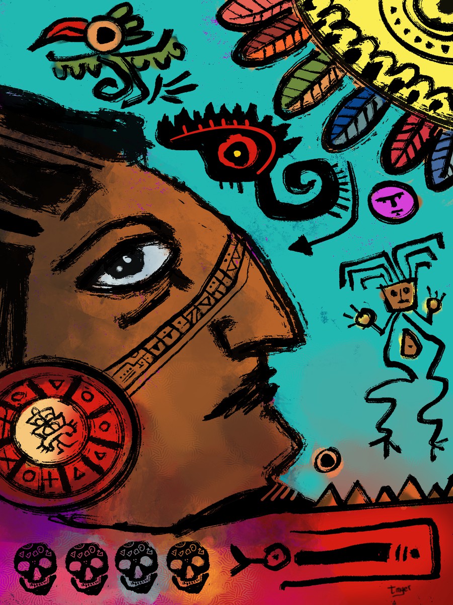 Sunrise — digital artwork by Tom Myer