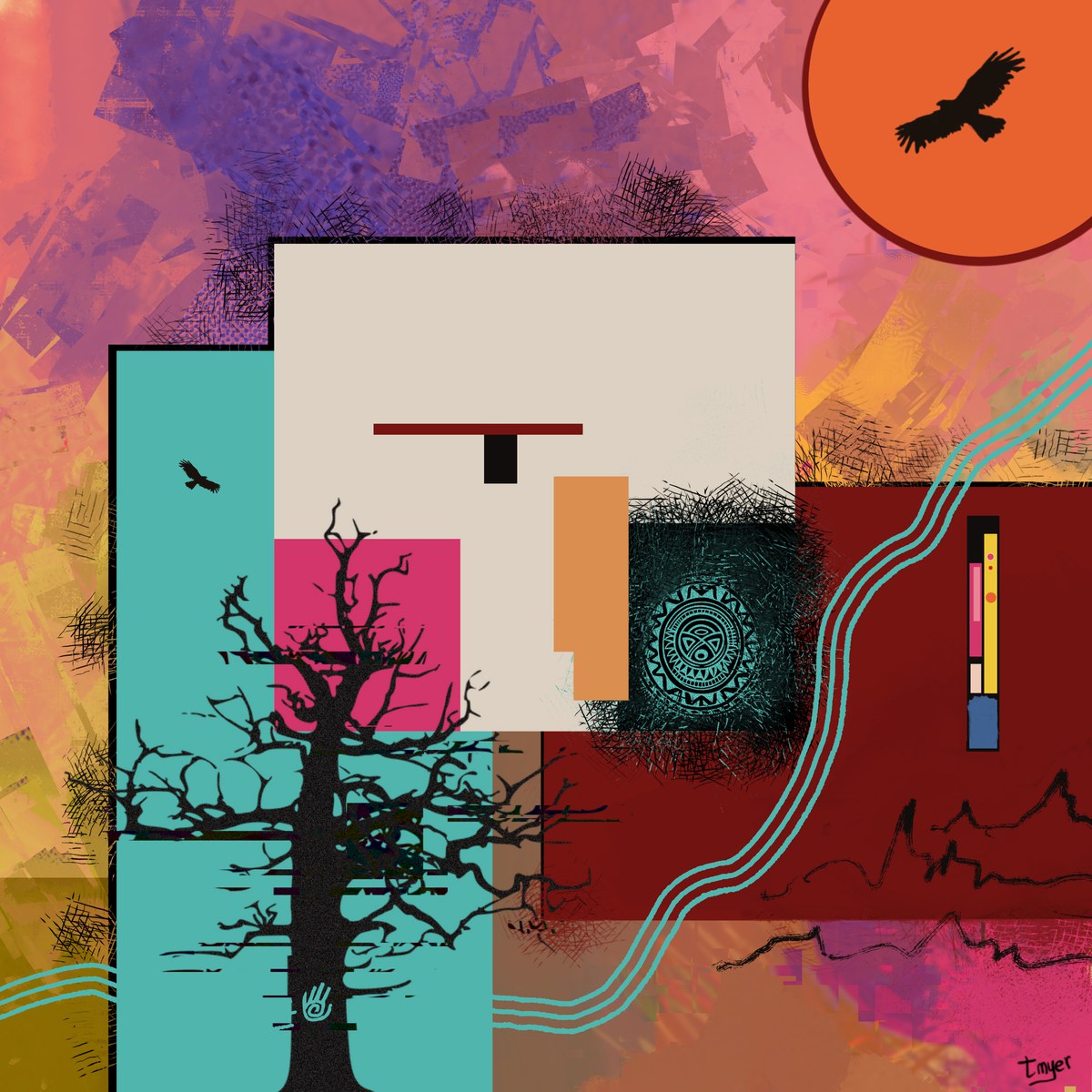 The Nesting Place — digital artwork by Tom Myer