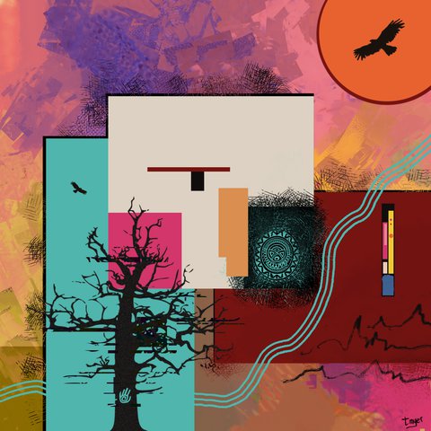 The Nesting Place — digital artwork by Tom Myer