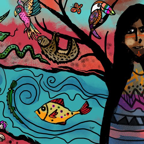 We Are All Connected — digital artwork by Tom Myer