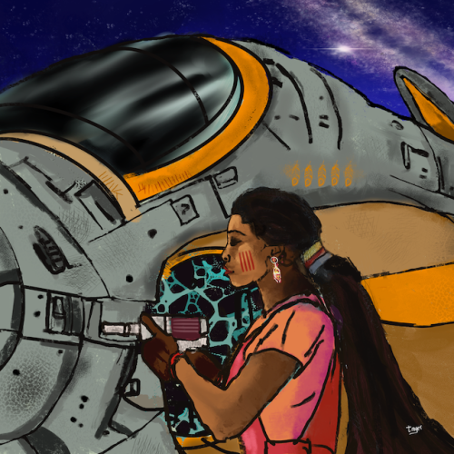 Keep 'Em Flying (Indigenous Futurism No 5)