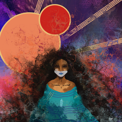 She is Cosmos (Indigenous Futurism No 11)
